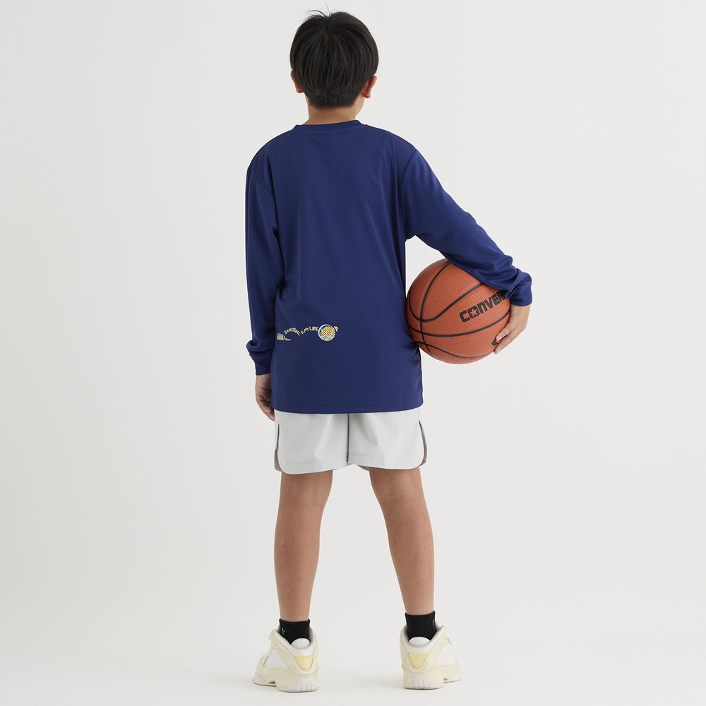 Jr.プリントロングスリーブ