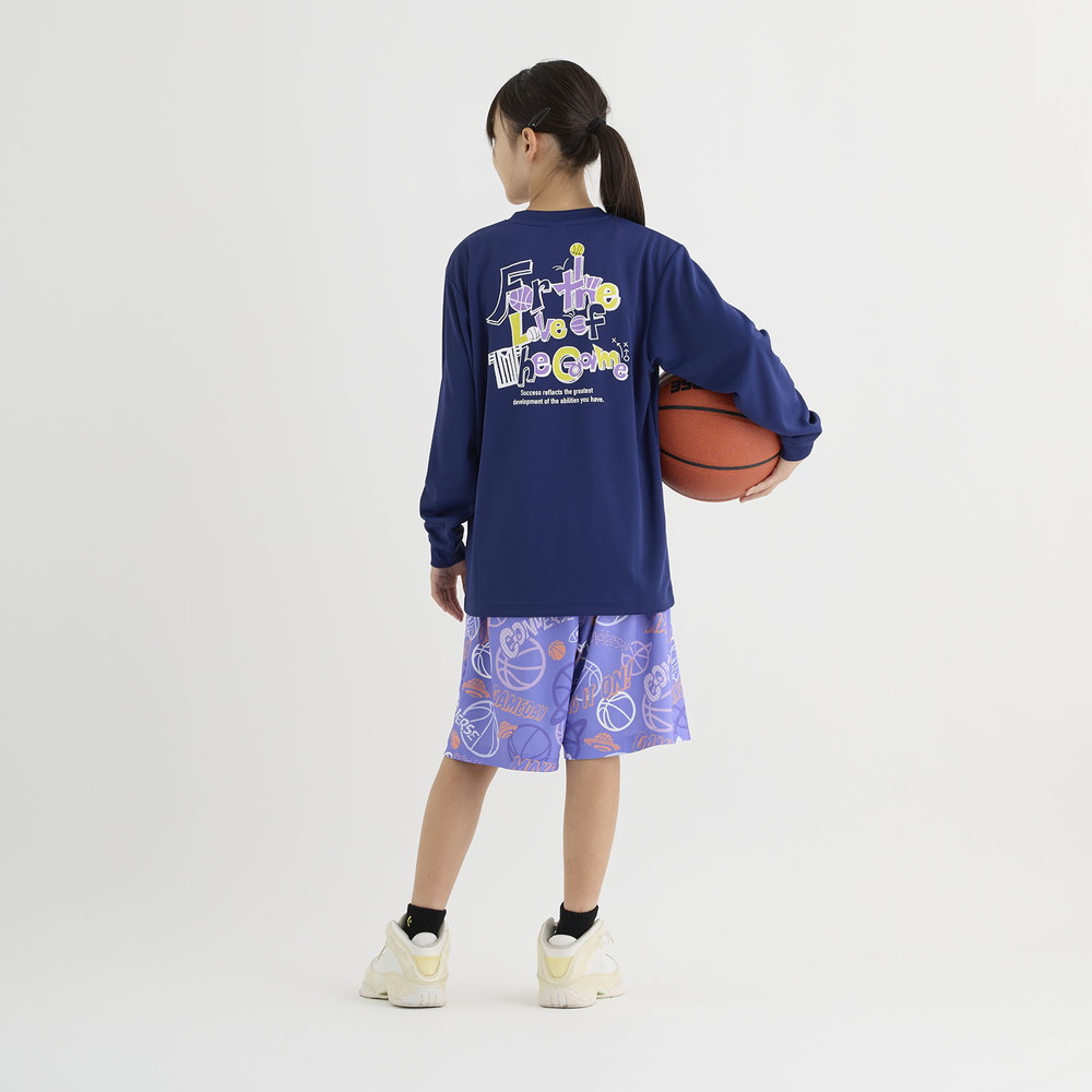 Jr.プリントロングスリーブ