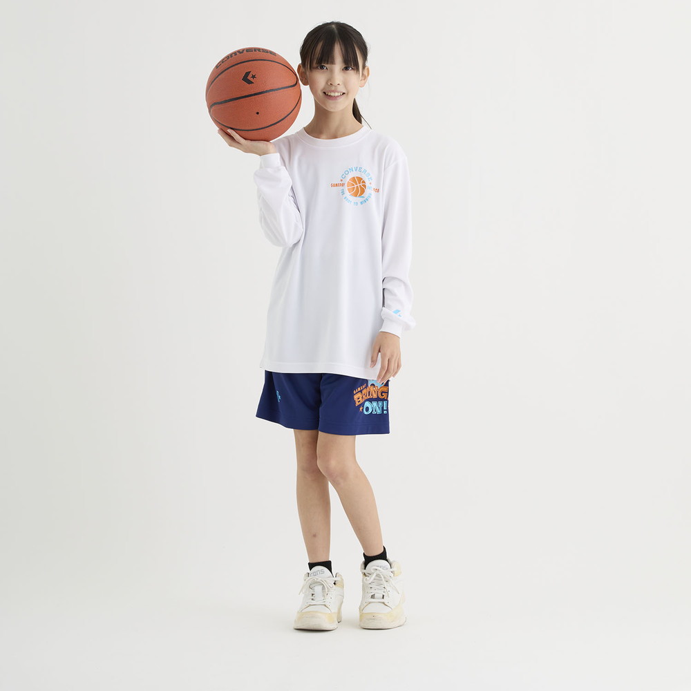Jr.プリントロングスリーブ
