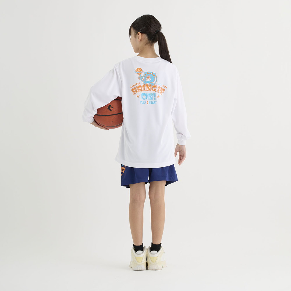 Jr.プリントロングスリーブ