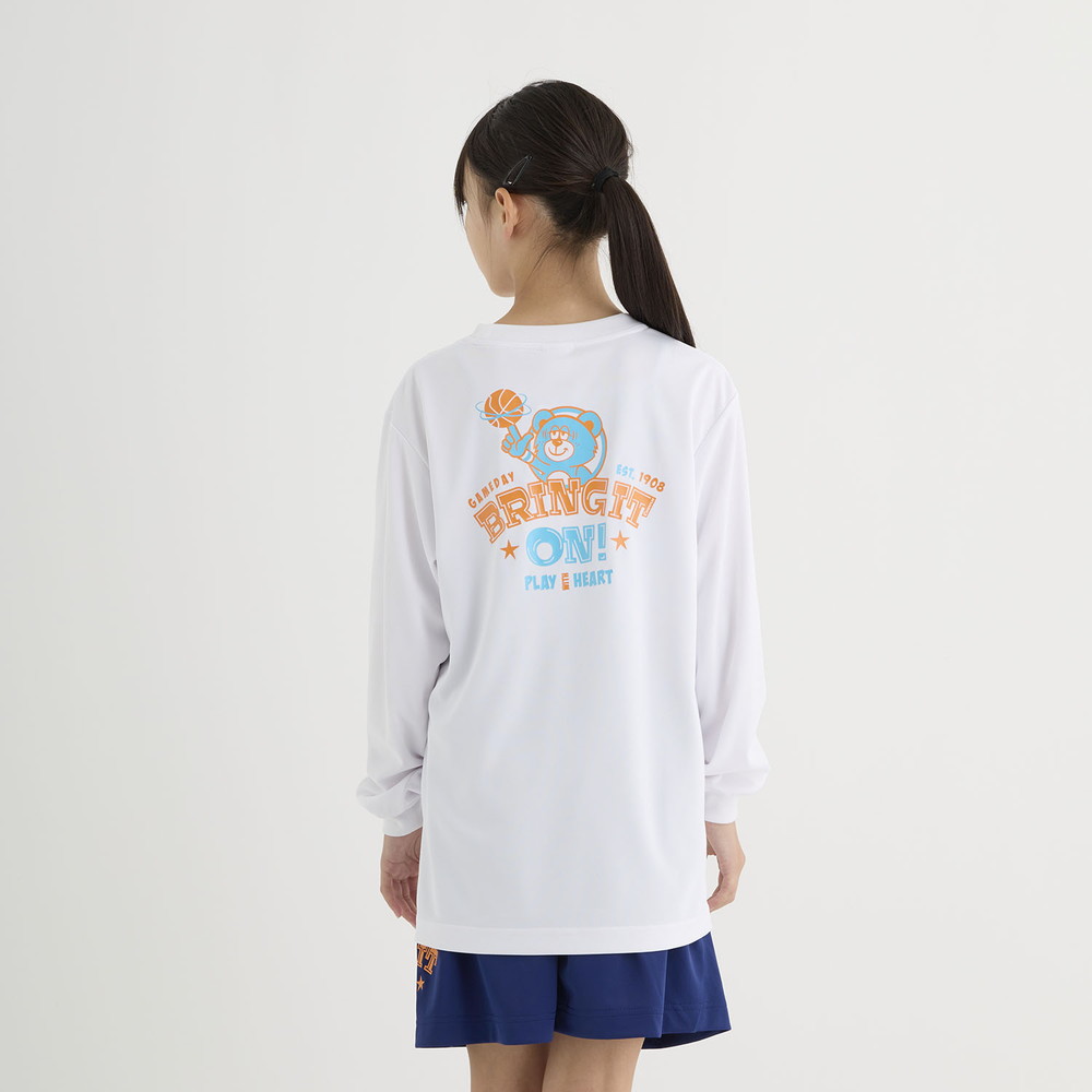 Jr.プリントロングスリーブ