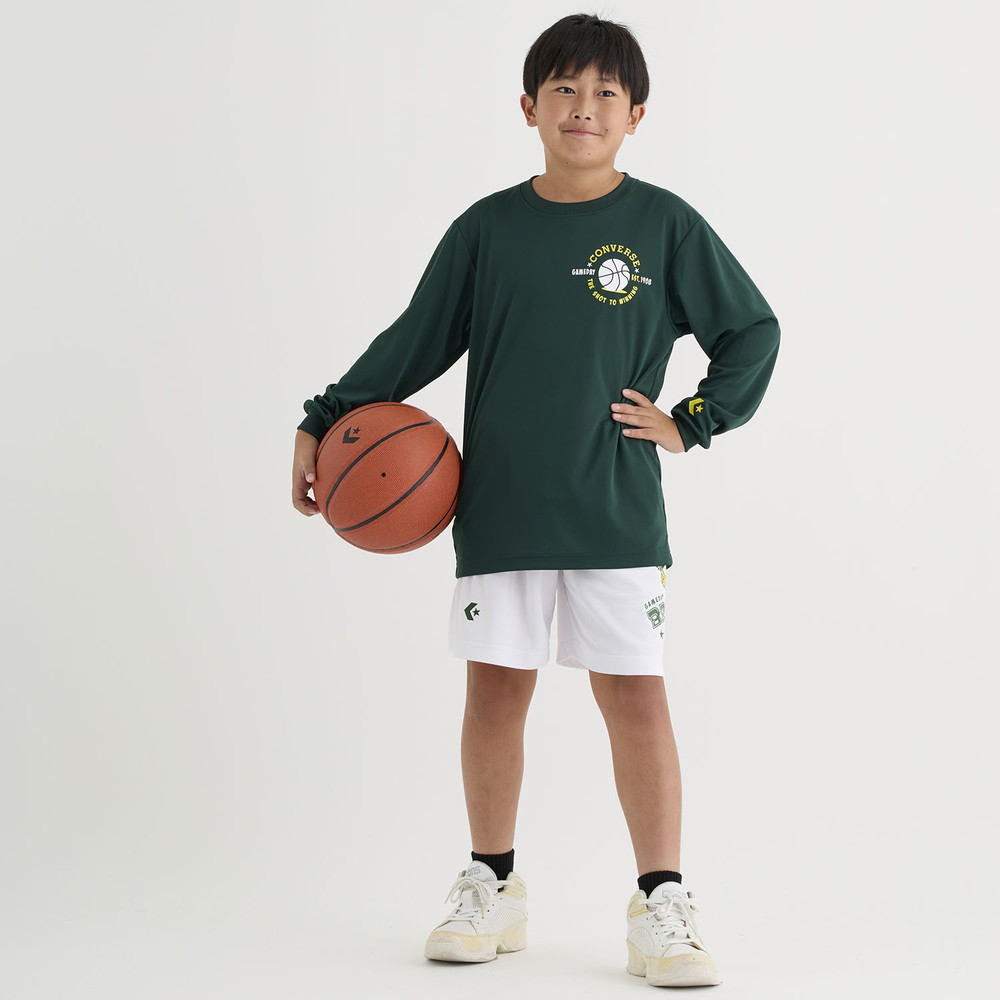 Jr.プリントロングスリーブ