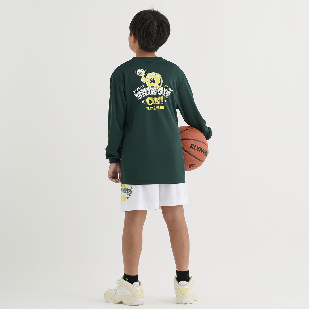 Jr.プリントロングスリーブ