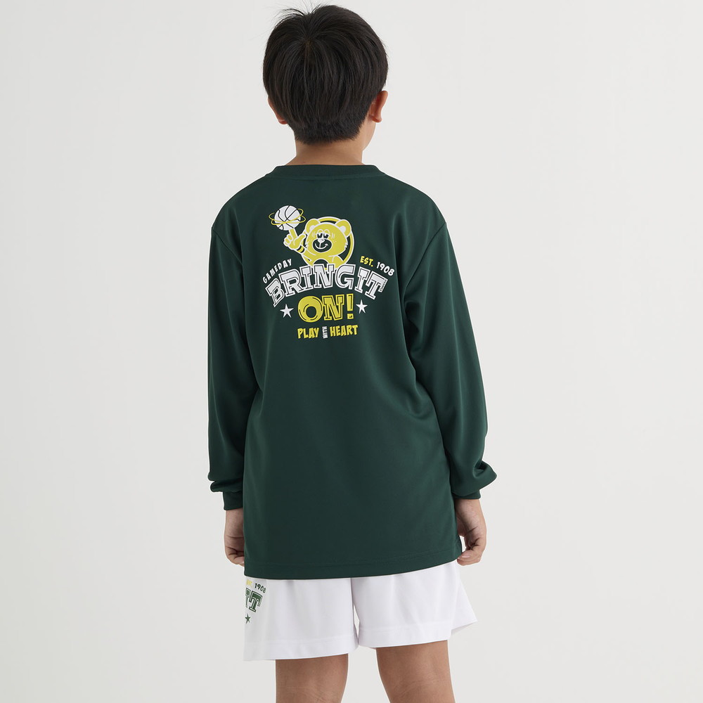 Jr.プリントロングスリーブ