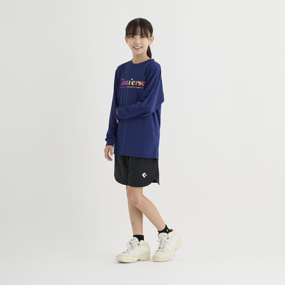 Jr.プリントロングスリーブ