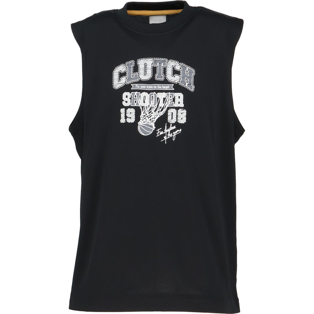 Jr.プリントノースリーブシャツ