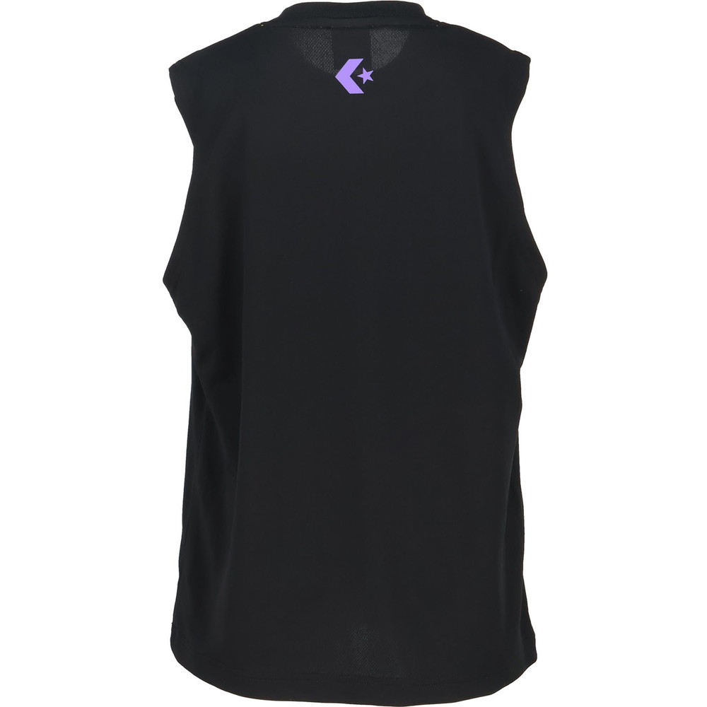 Jr.プリントノースリーブシャツ