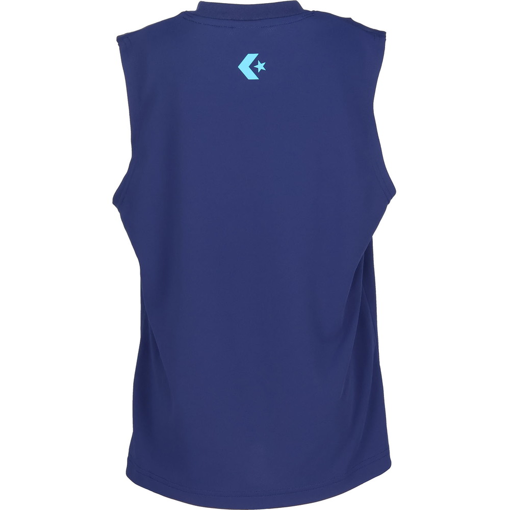 Jr.プリントノースリーブシャツ