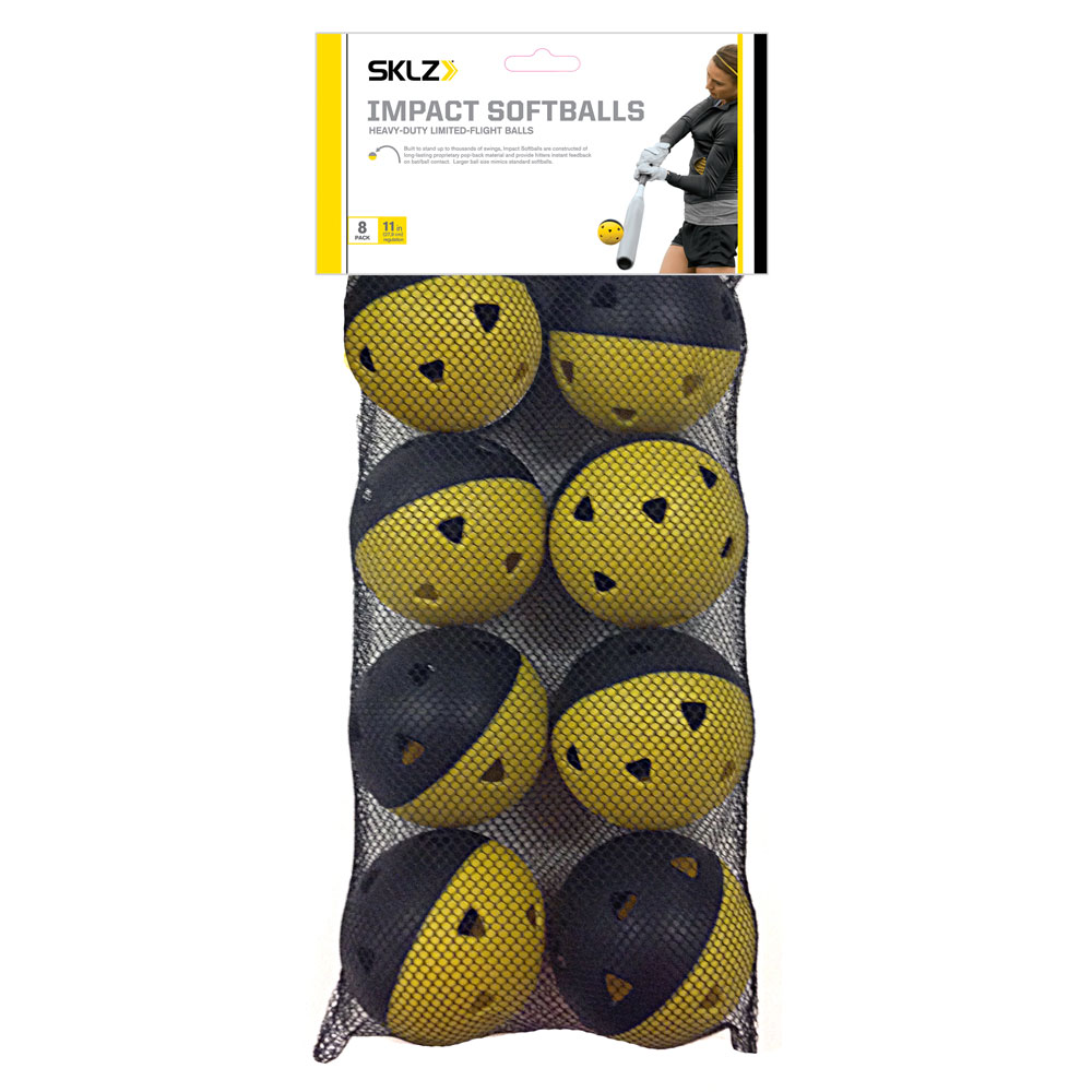 ソフト用 トレーニングボール インパクトソフトボール 8個入 IMPACT SOFTBALLS