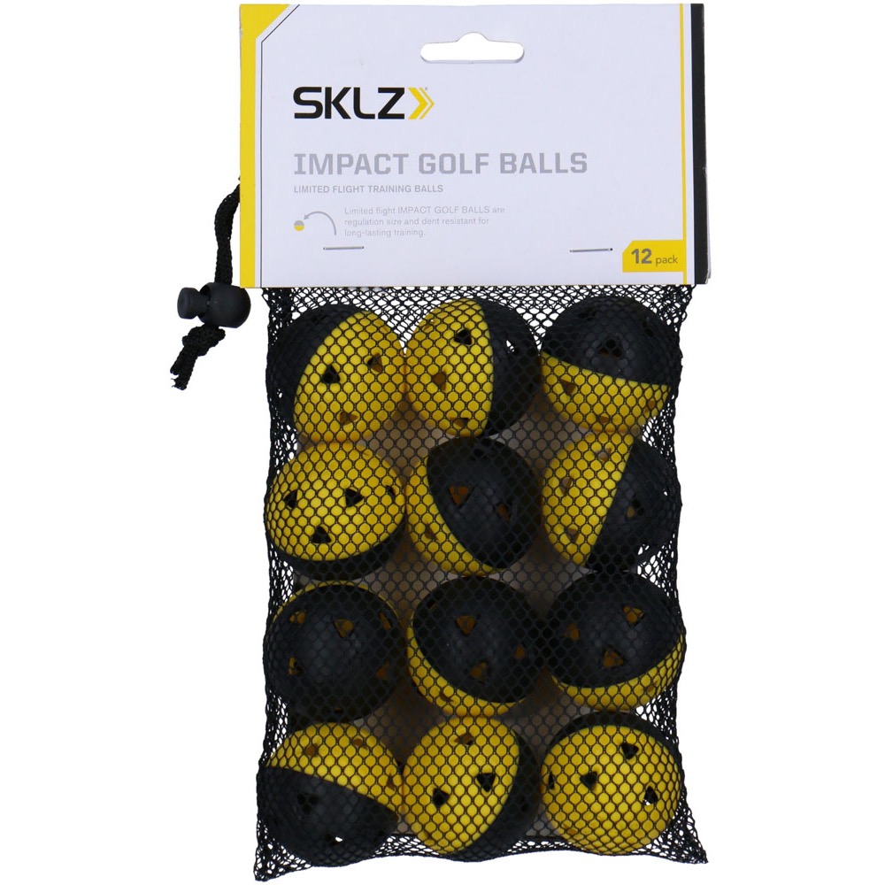 ゴルフ 練習用ボール インパクトゴルフボール 12個入 IMPACT GOLF BALLS