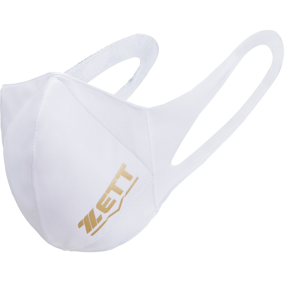 スポーツマスク 「ZETT」ロゴ有り UVカット・消臭・吸湿速乾機能付き 洗濯可