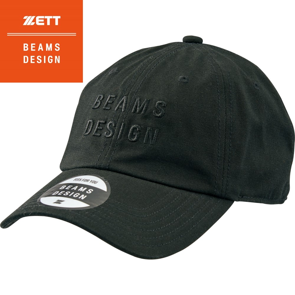 ZETT BEAMS DESIGN プロデュース ラウンドバイザーキャップ