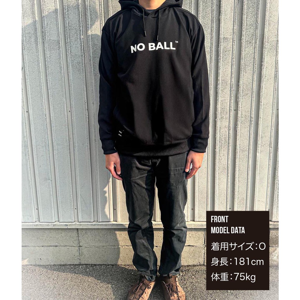 NO BALL スウェットパーカー