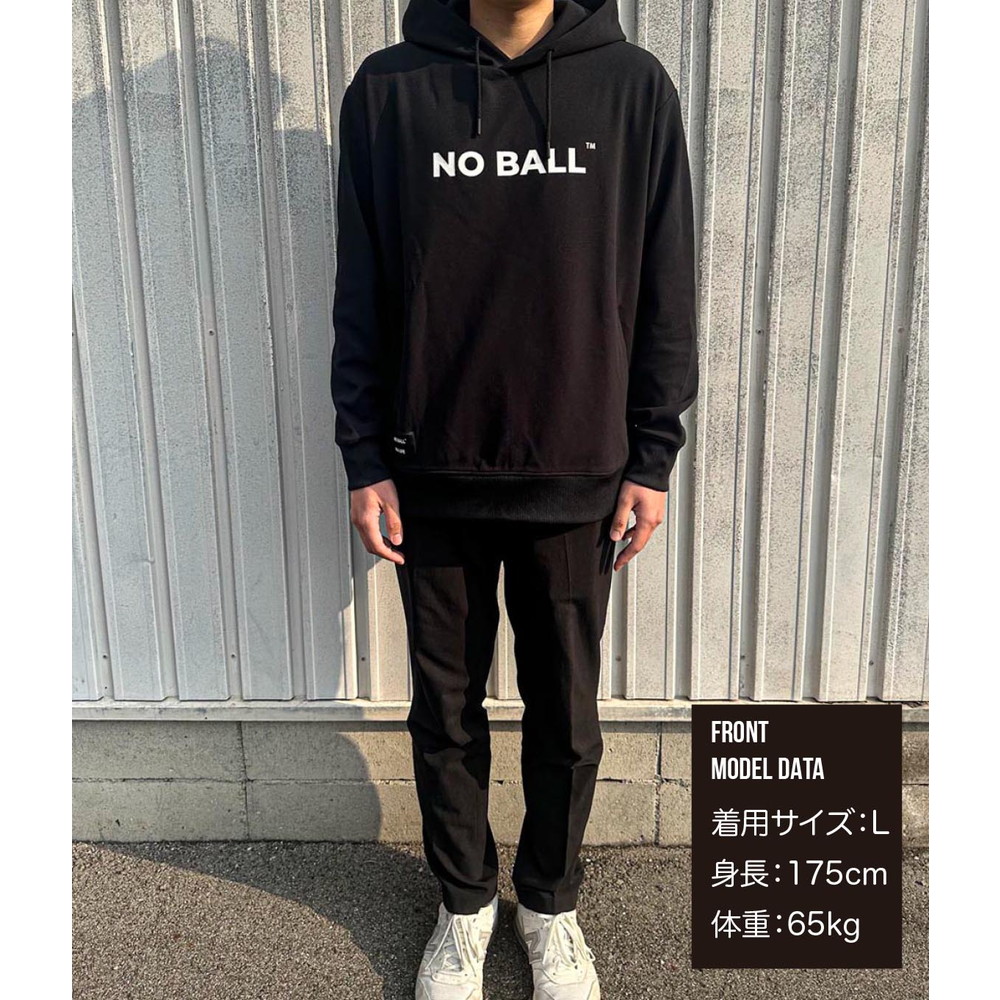 NO BALL スウェットパーカー