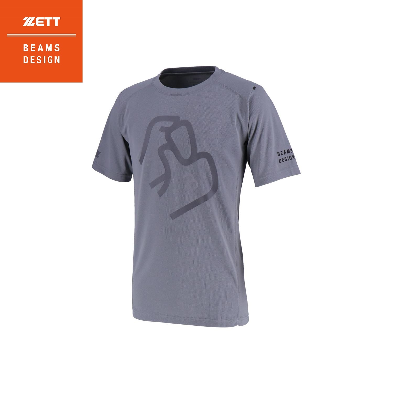 ZETT BEAMS DESIGN プロデュースTシャツ クルー 丸首 半袖