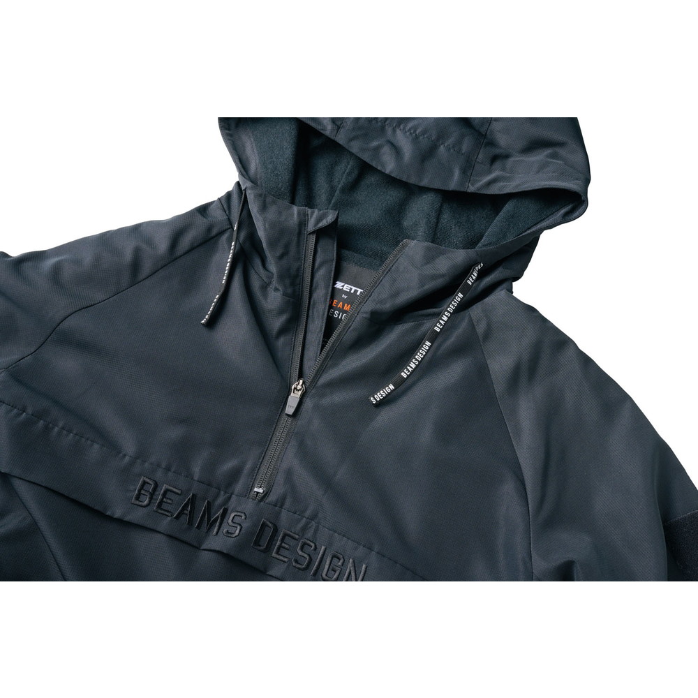 ZETT by BEAMS DESIGN ハーフジップウォームジャケット