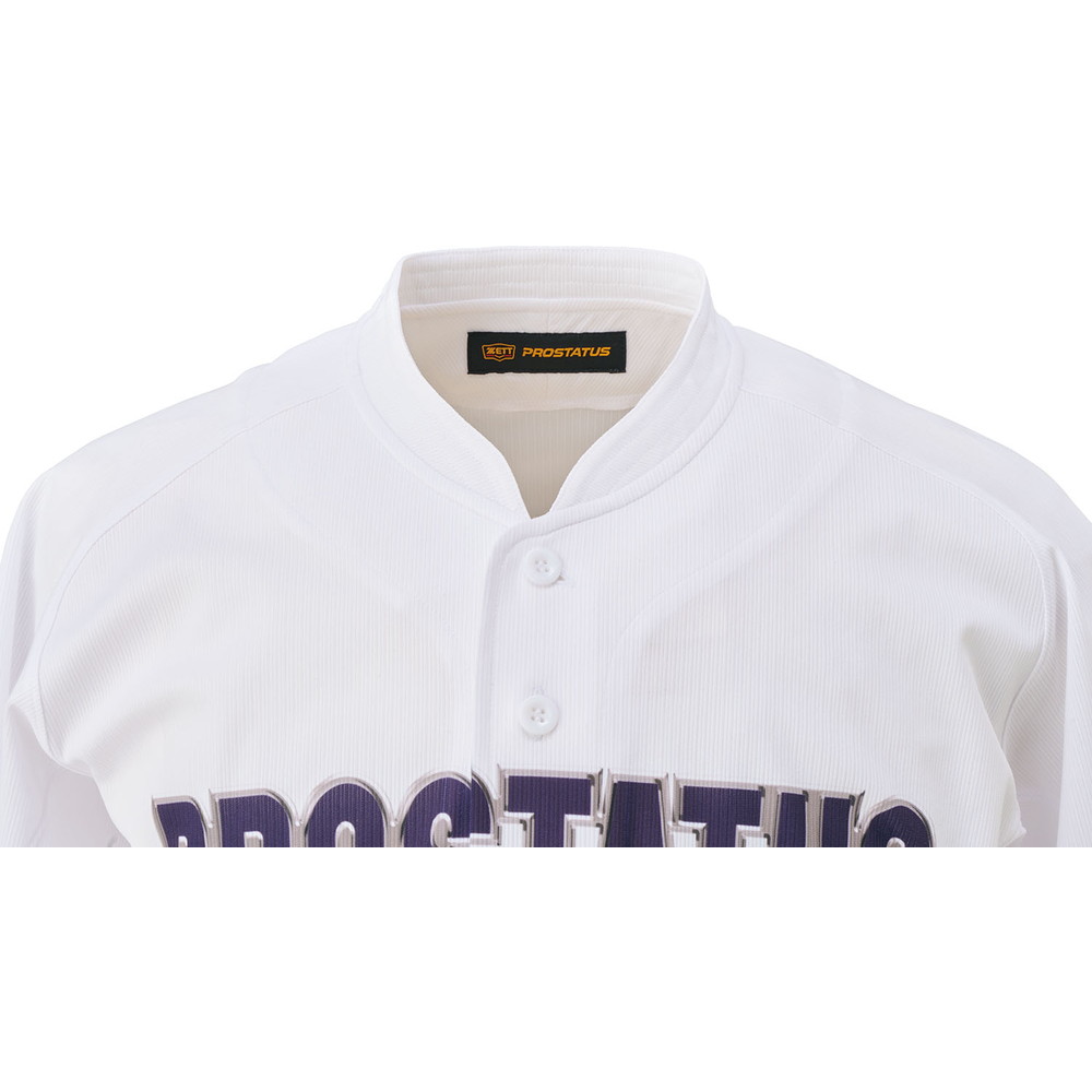 プロステイタス 立衿ユニフォームシャツ(イミテーションオープンスタイル)